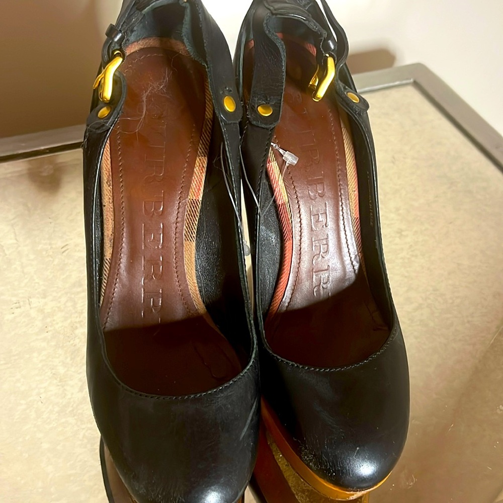 Burberry Wood Maryjayne Shoes